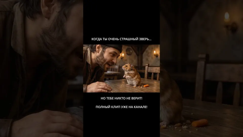 Я дикий зверь или просто хомяк?!